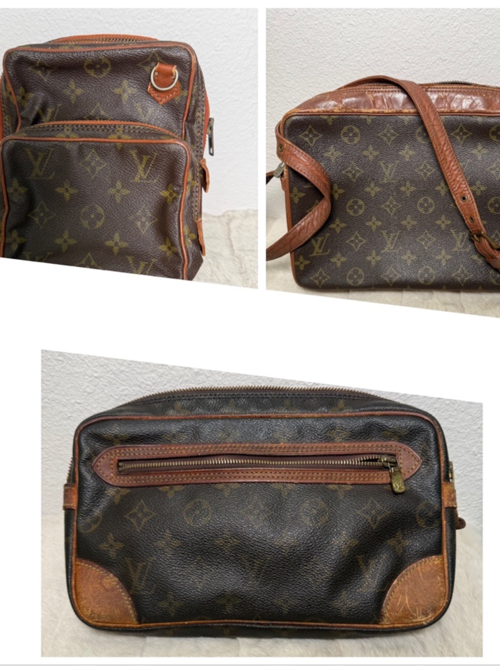 Louis Vuitton Monogram Project Lot of 3 
Amazon Messenger & Marly
